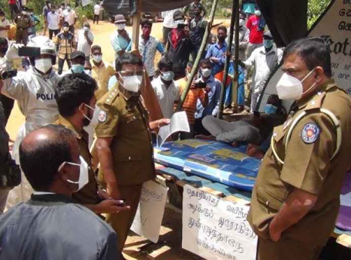 இரண்டாவது நாளாகவும் தொடர்ந்த கொட்டியாகலை தொழிலாளர் உண்ணாவிரதம்